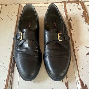 Men's FRATELLI PSF Shoes Ltd Genuine Leather Oxford Shoes Black Size 12